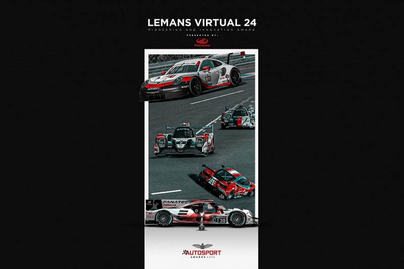 24 Hours of Le Mans Virtual wins Autosport's Pioneering and Innovation Award
