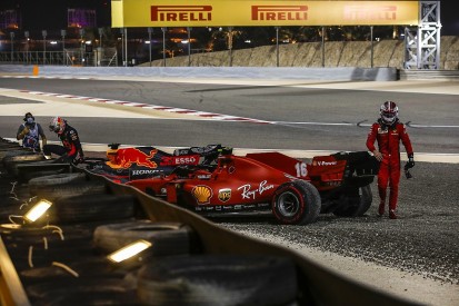 Leclerc to "choose the fights better" after first-lap clash in F1 Sakhir GP