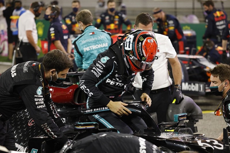 Russell: Mercedes only able to make "minor" tweaks to help me fit in its F1 car