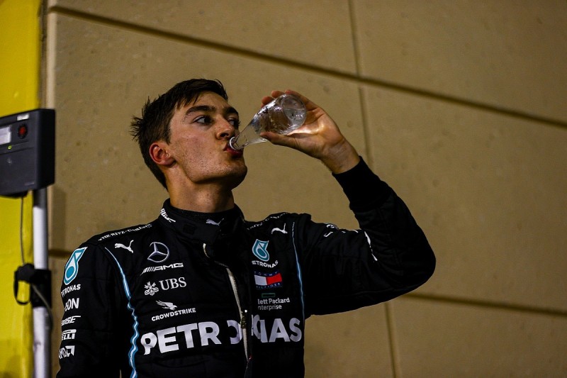 Russell still pressing wrong buttons in Mercedes during Sakhir GP qualifying