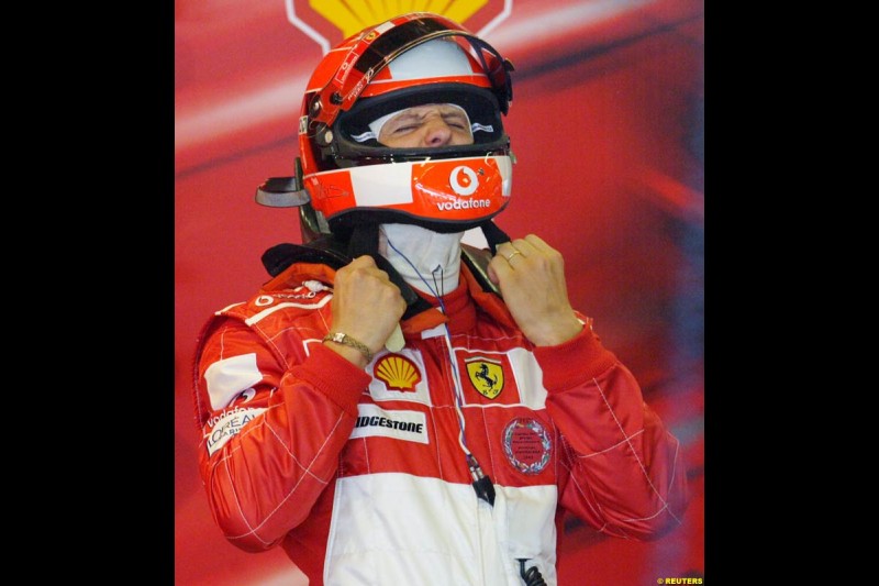 2004 US GP Saturday