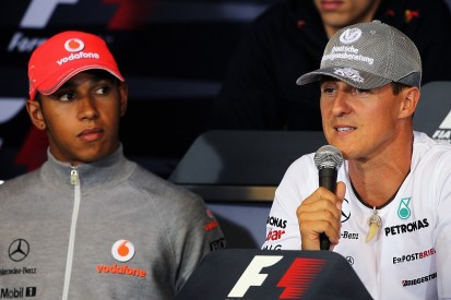 Hamilton now understands influence Schumacher had in pushing F1 teams forward