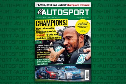 Magazine: Lewis Hamilton's seventh F1 title; MotoGP, BTCC, WEC finales