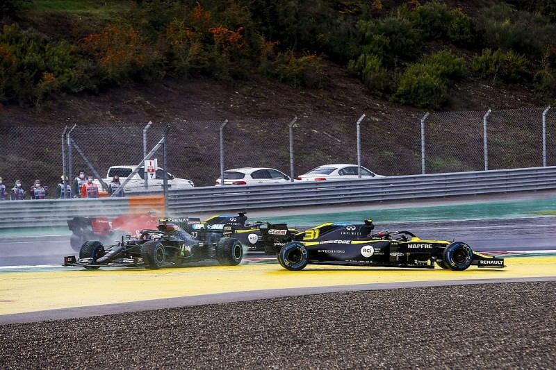 Ocon made "best" start before F1 Turkish GP Turn 1 tangle with Ricciardo