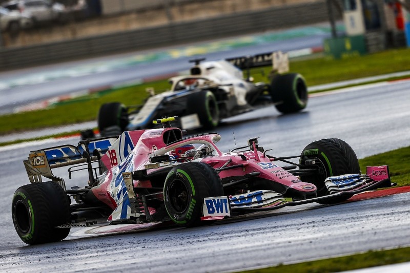 Front wing damage caused Stroll's loss of pace in Turkish GP