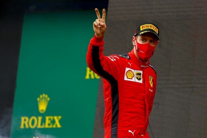 Vettel: Switch to slicks could have given Ferrari chance to win
