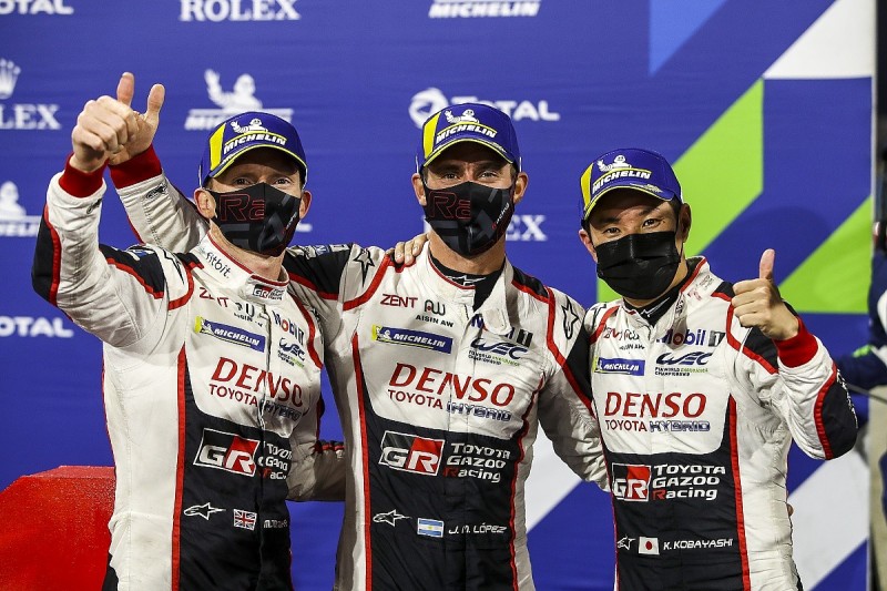 Bahrain WEC: Conway, Kobayashi and Lopez win to clinch final LMP1 title