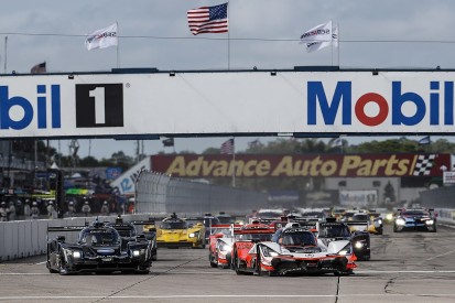 Sebring 12H: Montoya leads at half distance, title challengers in strife