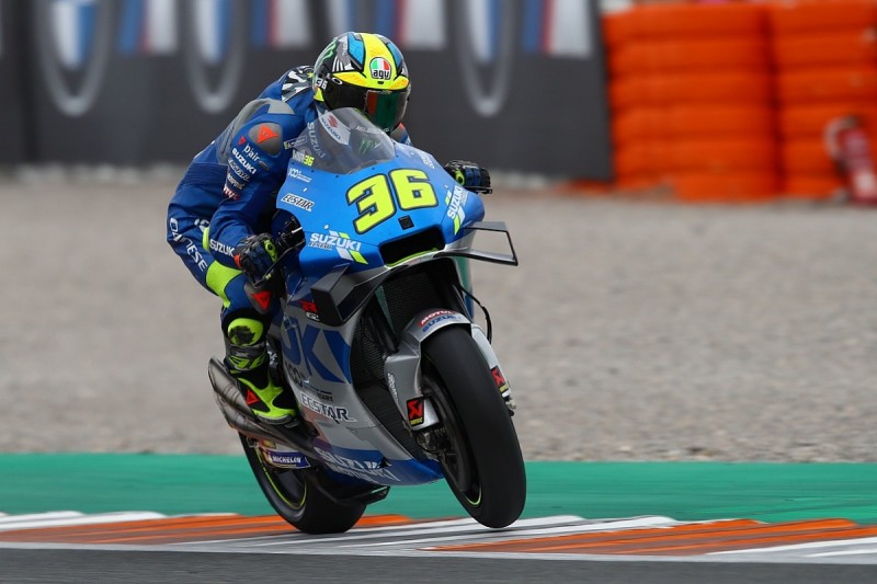 Mir says Valencia MotoGP FP2 crash down to "on the limit" conditions