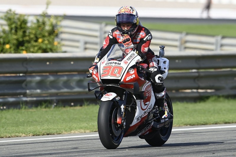 Valencia MotoGP: Nakagami leads Morbidelli in FP1