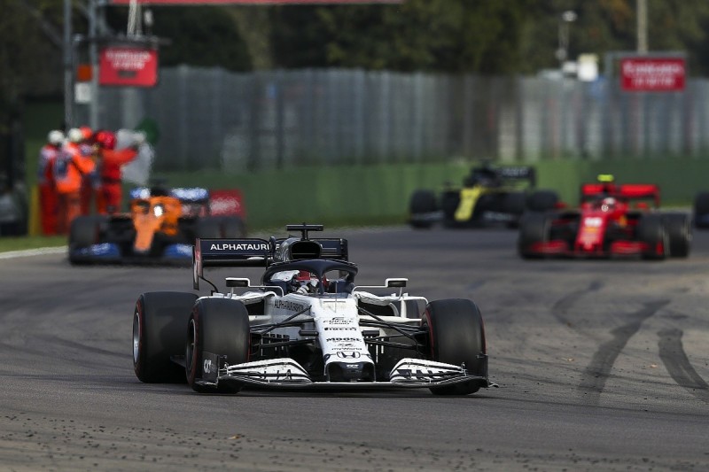 Strategy, not luck, key to Kvyat's Imola F1 charge to fourth - Tost