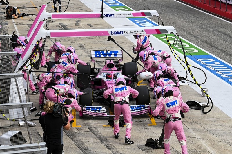 Racing Point defends pitstop call that cost Perez third place at Imola