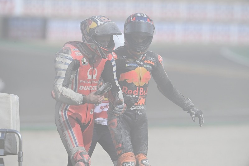Binder penalised for Miller collision in MotoGP Teruel GP