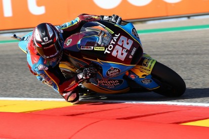 Aragon Moto2: Lowes wins as Bastianini takes points lead after VR46 duo crash