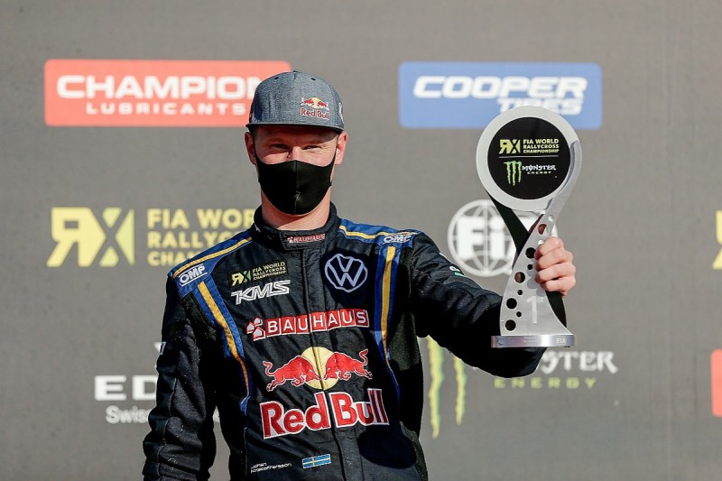 World Rallycross Barcelona: Kristoffersson survives Bakkerud clash to win