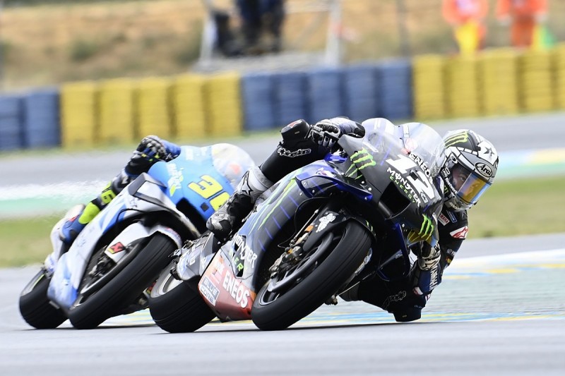 Vinales "more positive" after difficult MotoGP French GP for Yamaha