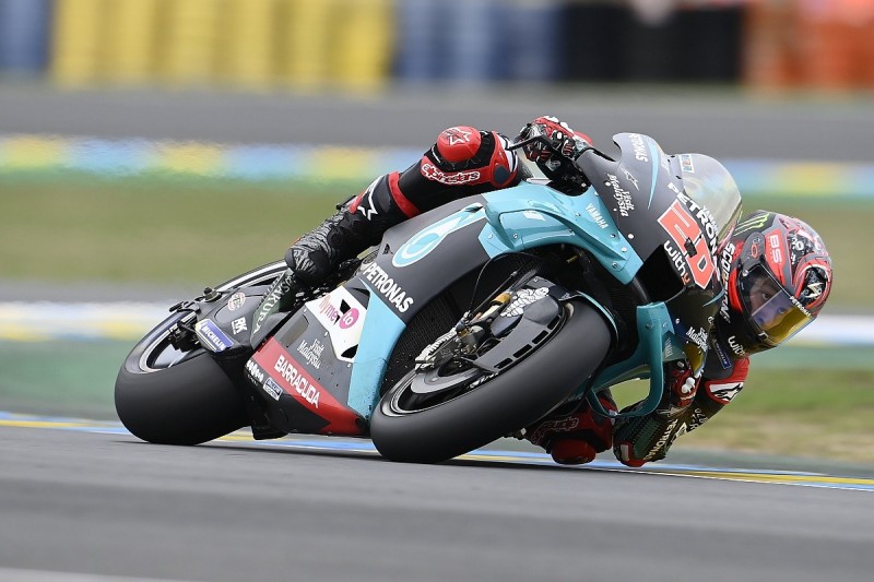 French MotoGP: Quartararo tops FP3 as Mir drops into Q1