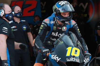 Marini escapes serious injury from monster crash in French Moto2 practice
