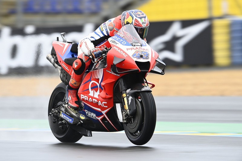 French MotoGP: Miller tops FP2 in tricky conditions