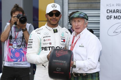 Stewart: F1 titles and wins don't put Hamilton on level of Clark, Fangio