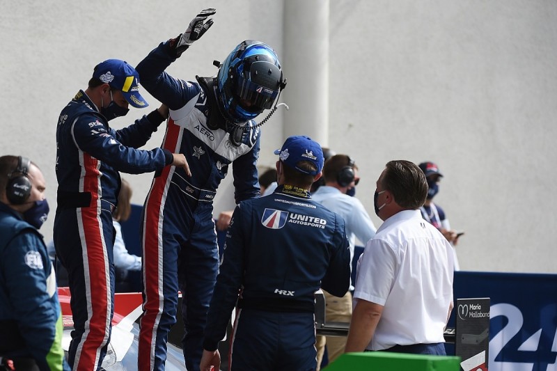 Hanson feared United Autosports had "thrown away" Le Mans 24 Hours LMP2 win