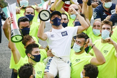 Gasly: AlphaTauri F1 team "more motivated than ever" after Monza win