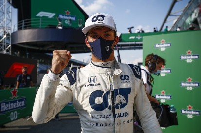 Gasly "would never have expected" Monza F1 win after Red Bull drop