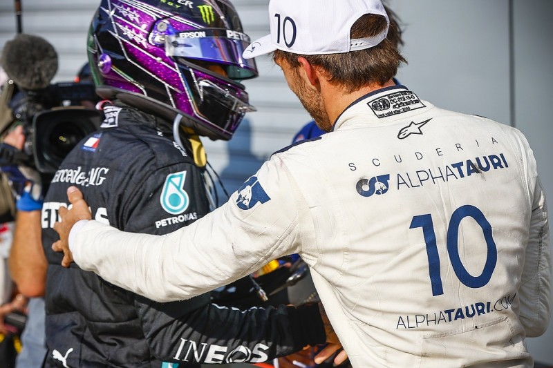 Hamilton: Gasly winning F1 Italian GP has "got to hurt" Red Bull