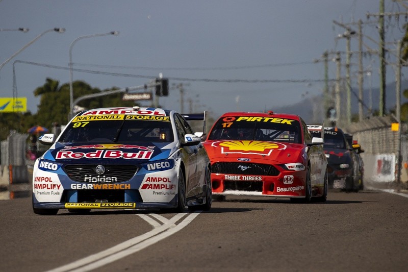 Townsville Supercars:Van Gisbergen doubles up with charging drive from 12th