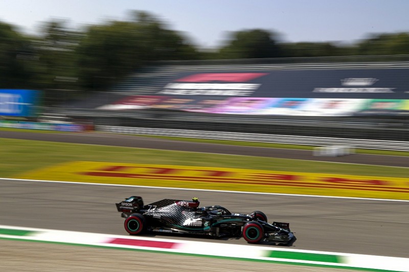 F1 Italian GP: Bottas leads McLaren pair in final practice at Monza