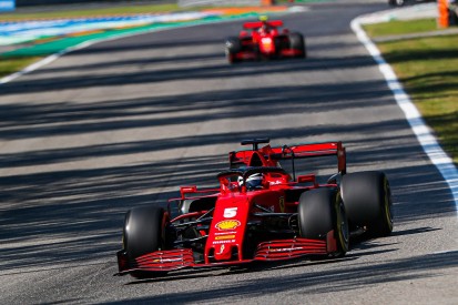 Vettel: "Difficult" Ferrari F1 car is a "handful" to drive at Monza