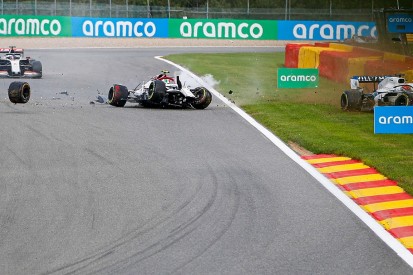 F1: Giovinazzi losing a wheel in Spa crash is "a concern"