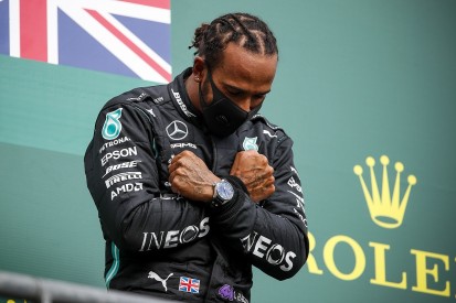 Hamilton feels 'weight' of 2020 events, broke down at news of Boseman's death