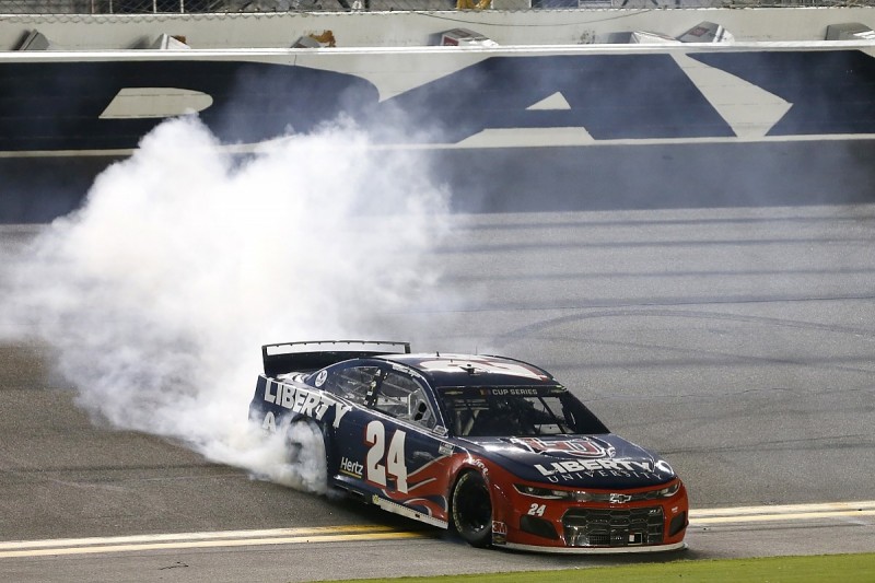 Byron credits plan "to be aggressive" with securing NASCAR playoff spot