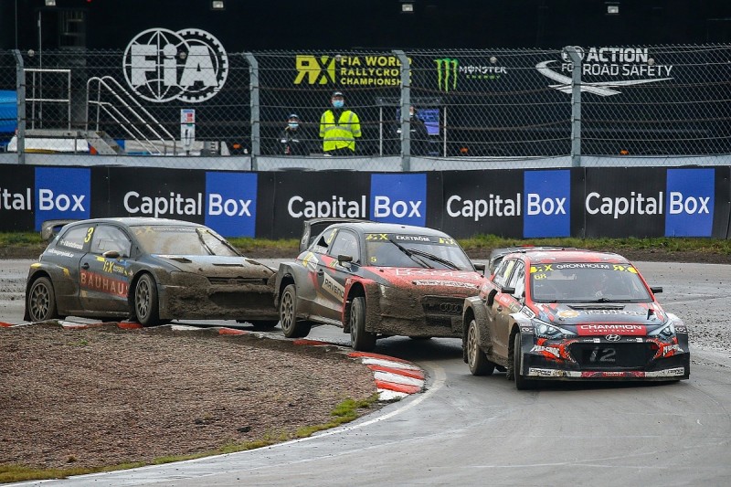 Kouvola World Rallycross: Gronholm withstands huge pressure for home win
