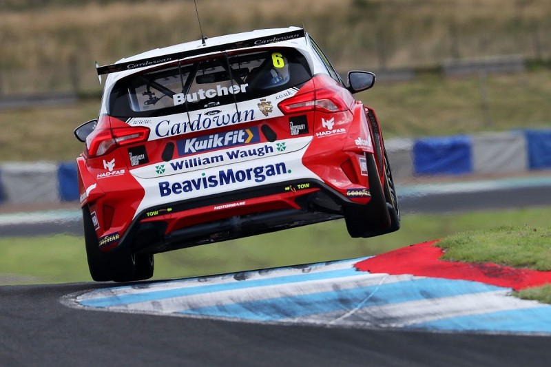 BTCC Knockhill R3: Butcher takes reversed grid in after red flag delay