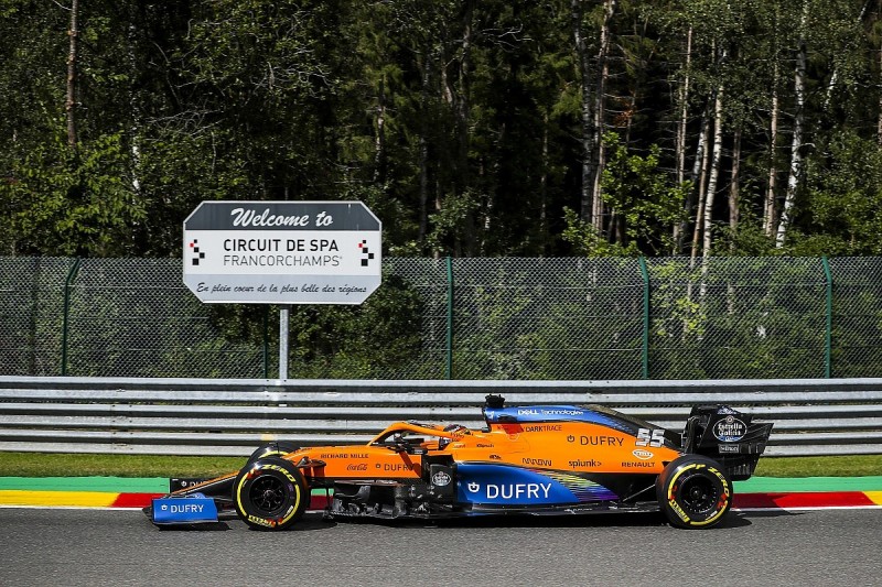 Sainz to miss F1 Belgian GP after late exhaust failure