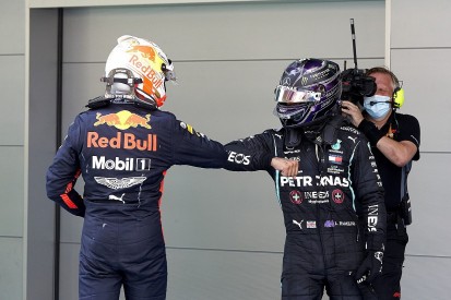 Hamilton "absolutely" keeping an eye on F1 "title runner" Red Bull