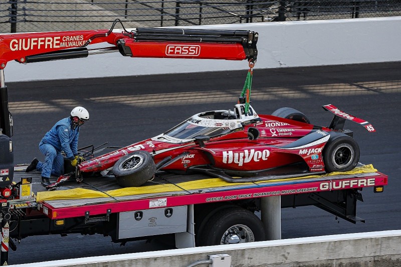 Spencer Pigot has full memory of horror Indy 500 crash