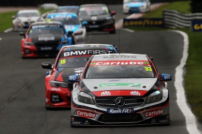 BTCC Oulton Park: Morgan holds off Turkington in red-flagged race three