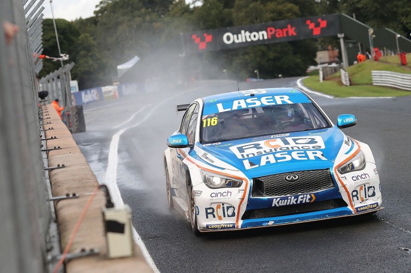 BTCC Oulton Park: Sutton supreme in wet to win race two from Butcher