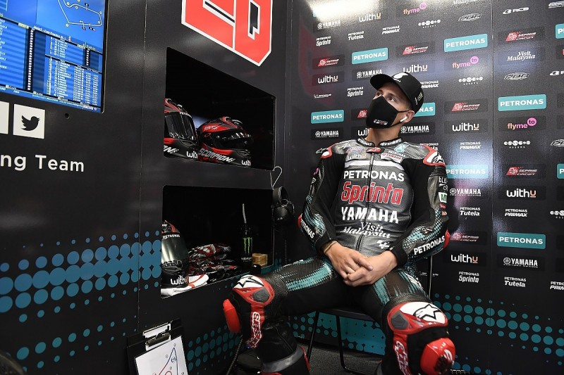 Quartararo: Better riders don’t see bad crash replays during red flags