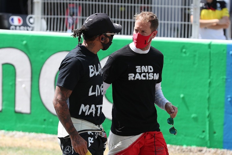 Hamilton hopes 'something positive' comes up for Vettel in 2021