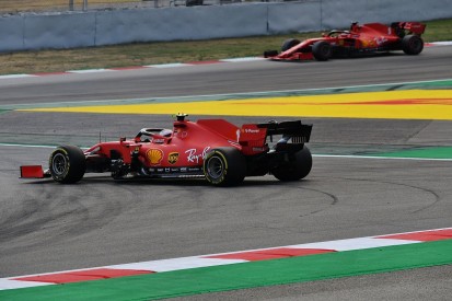 Leclerc stopped from rejoining F1 Spanish GP by Ferrari engine issue