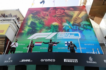 Hamilton "humbled and honoured" to break Schumacher's F1 podium record