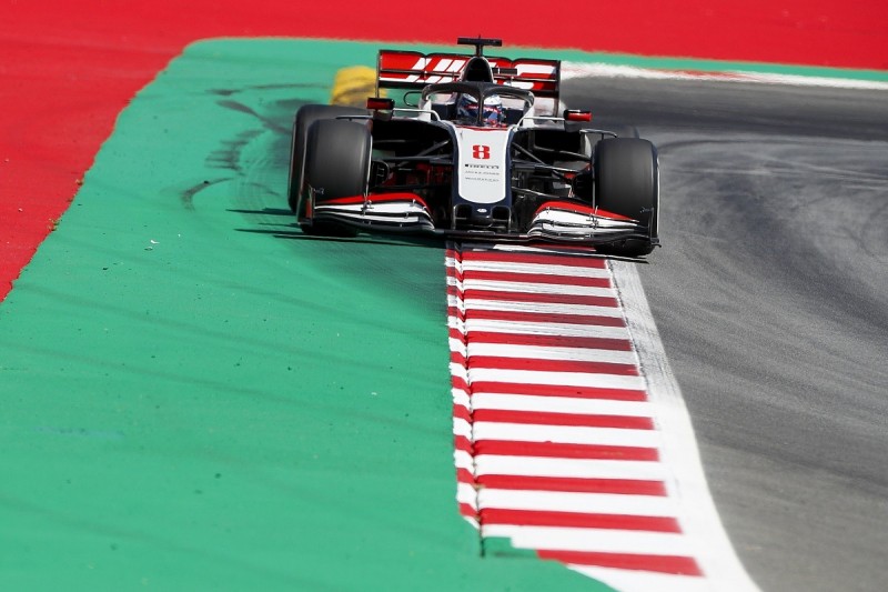 Grosjean: No explanation for Haas' strong Spanish GP practice pace