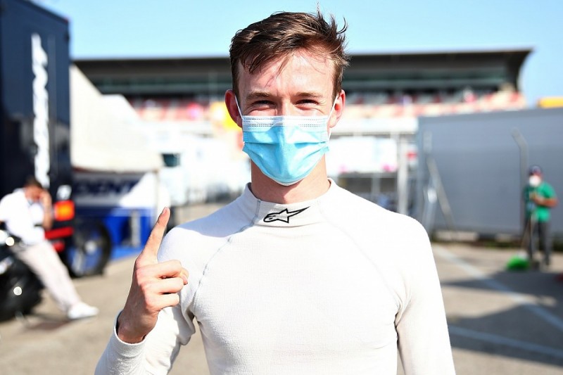 Barcelona F2: Ilott takes third pole position of the season