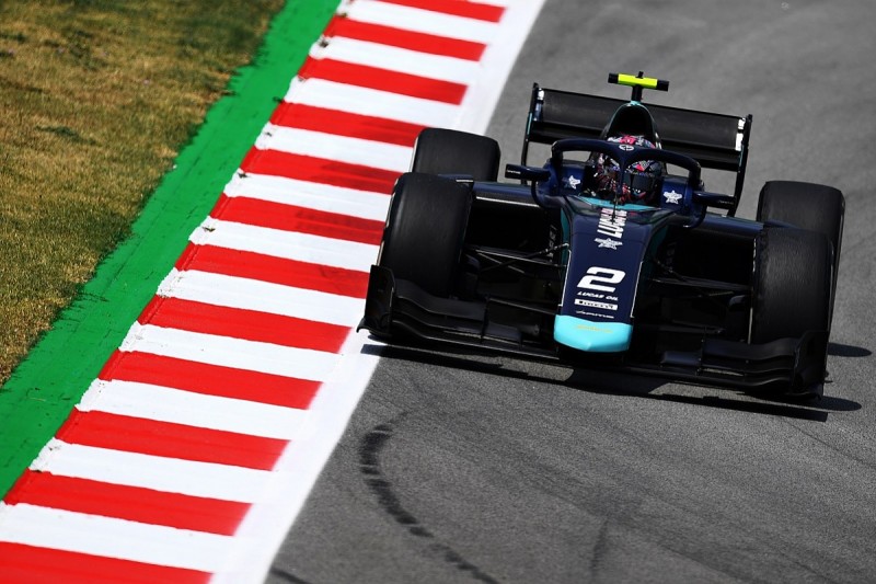 Barcelona F2: Ticktum heads Schumacher in practice by 0.009s