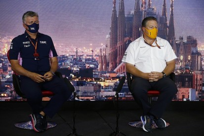 McLaren boss Brown hits back at Szafnauer’s historic racing jibe