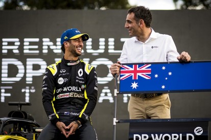Ricciardo explains F1 podium tattoo bet with Renault boss Abiteboul